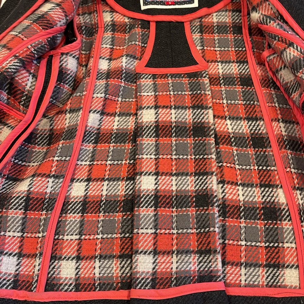 NOT FOR SALE_VTG-Miss America Skater wool hoodie coat SZ Small - Picture 3 of 13